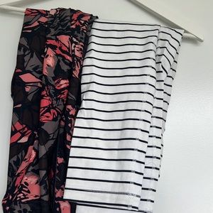 Two pairs of lululemon leggings